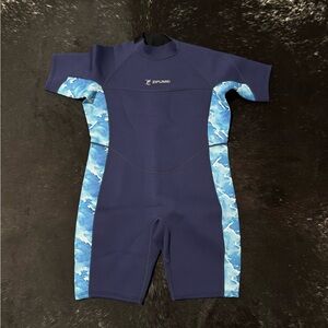 Woman’s wet suit. Have medium and large. New never used.